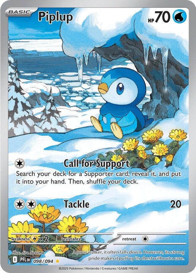 Piplup (098/094) [Mega Evolution: Phantasmal Flames]