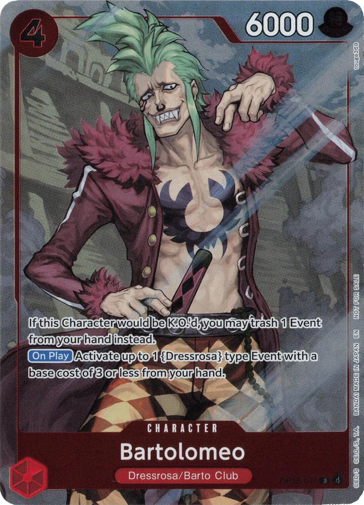 Bartolomeo (Dash Pack) [Adventure on Kami's Island]