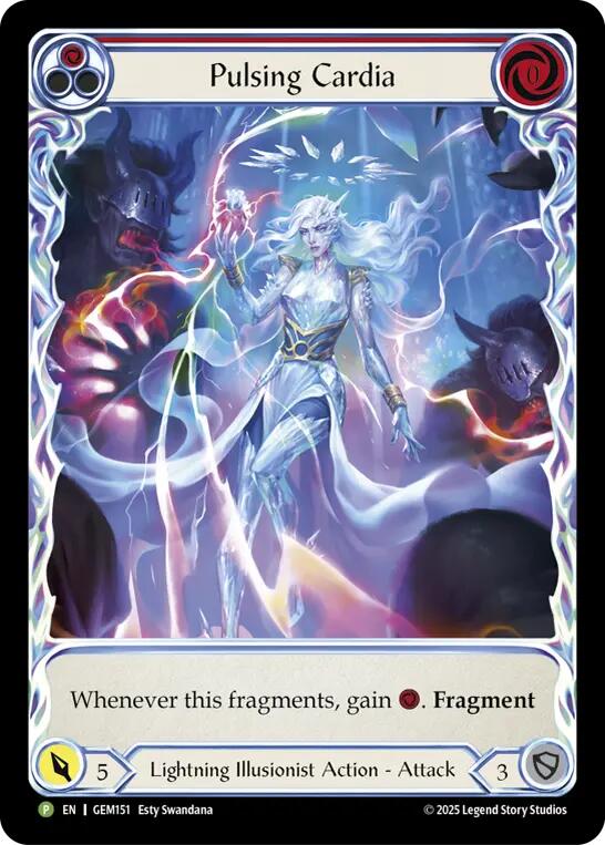 Pulsing Cardia (Red) [GEM151] (GEM Pack 5)