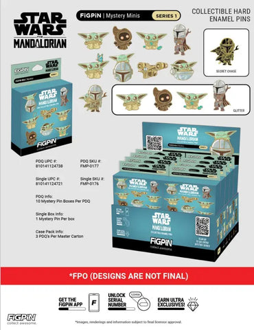 FigPin Star Wars the Mandalorian and Grogu S1