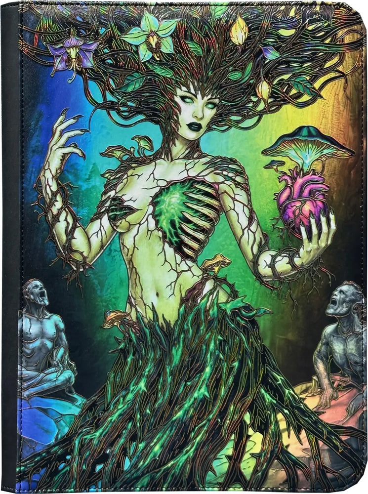 Thornheart the Verdant Devourer Maggot Labs™ 9-Pocket Zippered Binder