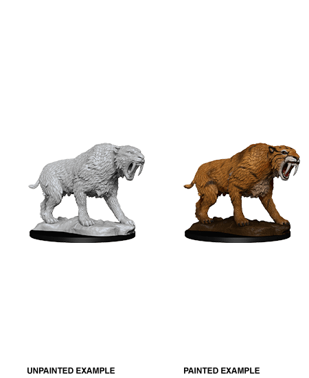 Wizkids Deep Cuts: Saber-Toothed Tiger