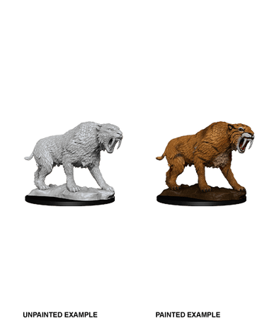 Wizkids Deep Cuts: Saber-Toothed Tiger