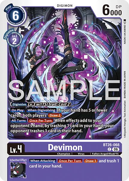 Devimon [BT26-068] [Timeless Bonds]