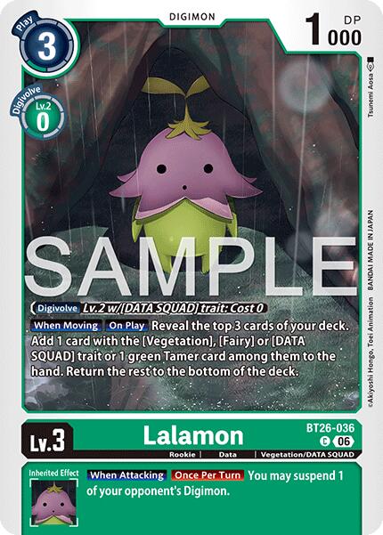 Lalamon [BT26-036] [Timeless Bonds]