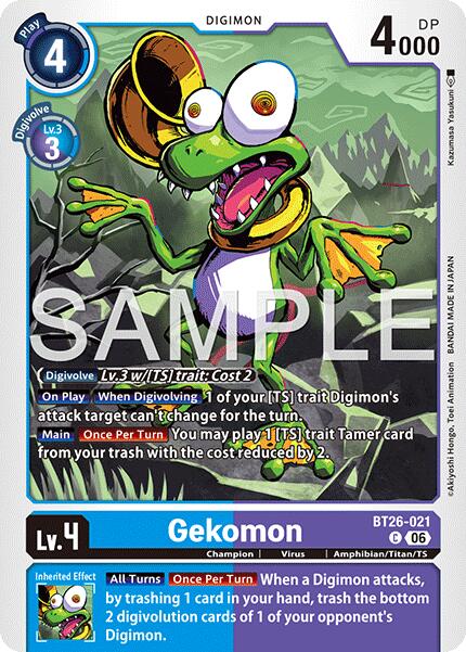 Gekomon [BT26-021] [Timeless Bonds]