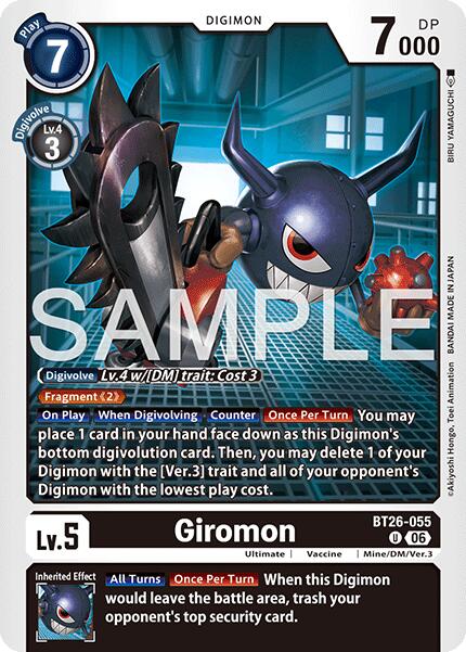 Giromon [BT26-055] [Timeless Bonds]