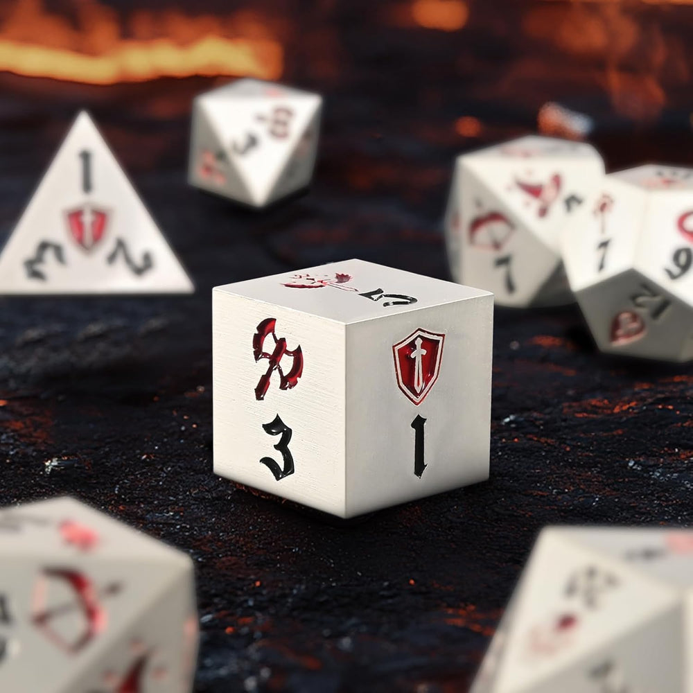 GBG: Heraldry Silver/Black/Red