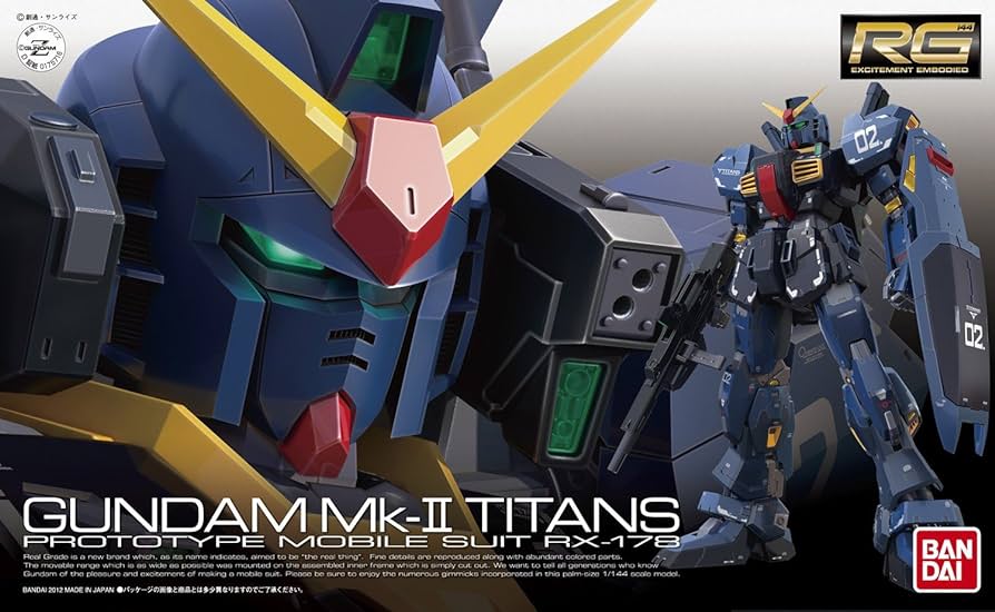Gunpla: Real Grade 1/144 - Z Gundam, #07 Gundam Mk-II (Titans)