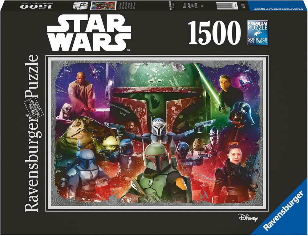 Star Wars Boba Fett: Bounty Hunter 1500-Piece Jigsaw Puzzle