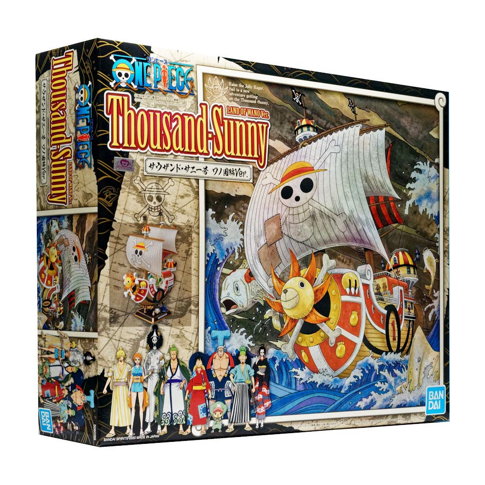 Bandai Hobby: One Piece Grand Ship Collection Model Kit - Thousand Sunny New World ver.