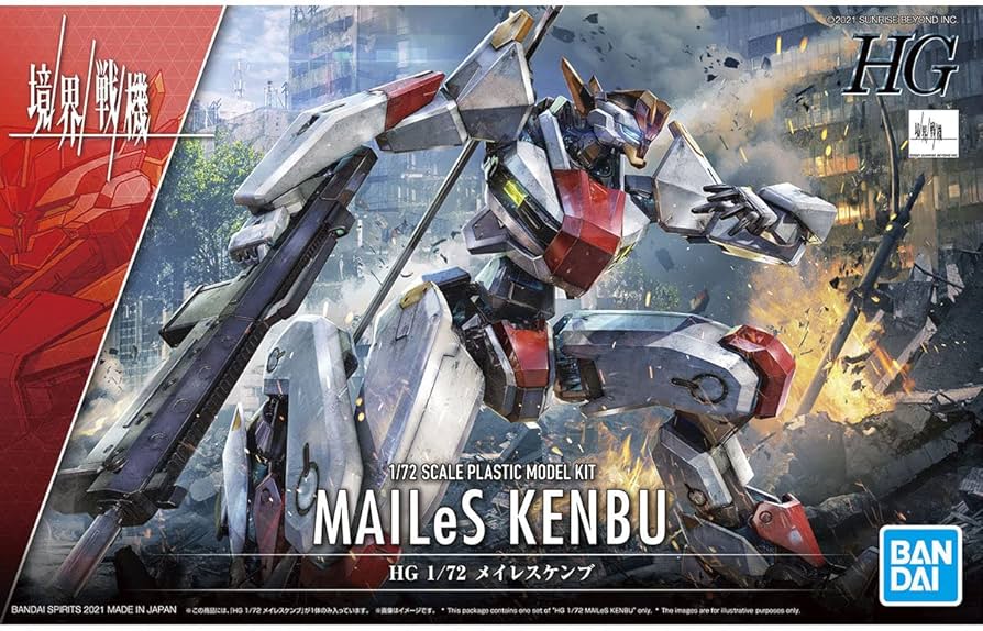 Gunpla: HG 1/72 - AMAIM: Warrior at the Borderline, 01 MAILeS KENBU