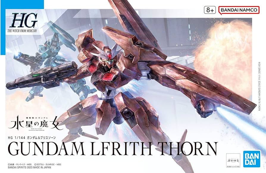 Gunpla: HG 1/144 - The Witch from Mercury, #18 Gundam Lfrith Thorn