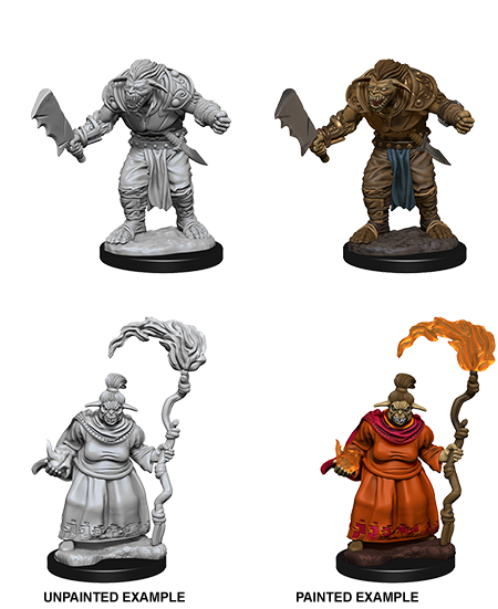 Pathfinder Deep Cuts Unpainted Miniatures: Bugbears