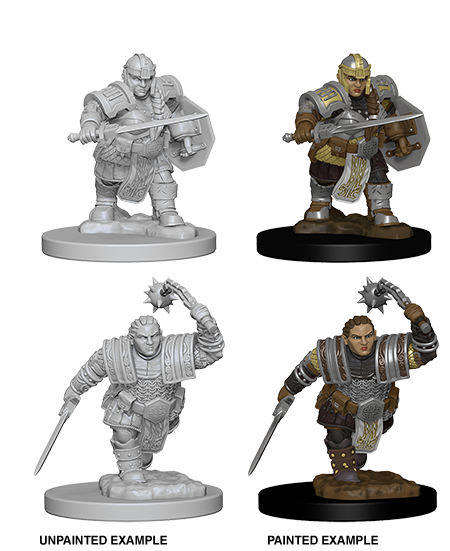 D&D Nolzur's Marvelous Miniatures: Dwarf Fighter