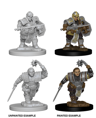 D&D Nolzur's Marvelous Miniatures: Dwarf Fighter