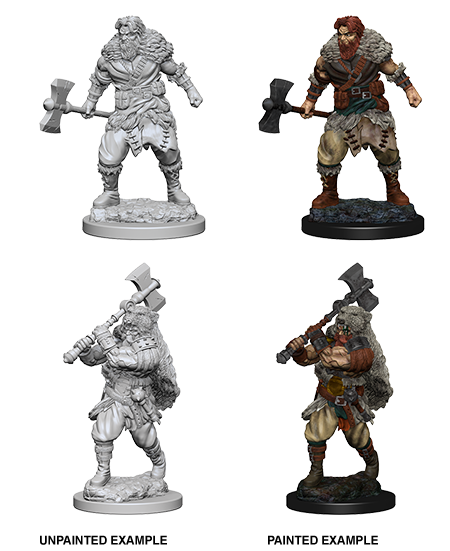 D&D Nolzur's Marvelous Miniatures: Human Barbarian