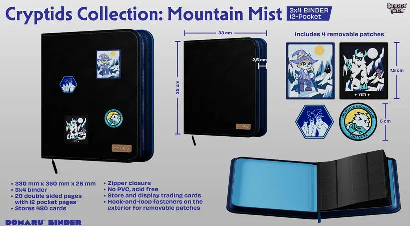 Gatherers' Tavern 12 PKT Domaru Binder Cryptide Collection - Mountain Mist