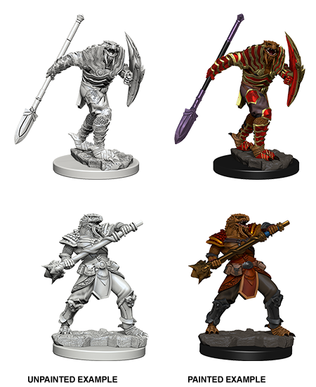 D&D Nolzur's Marvelous Miniatures: Dragonborn Fighter with Spear