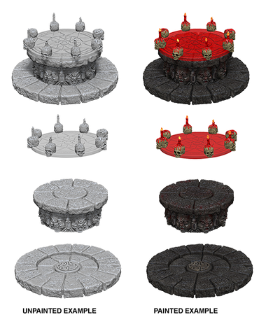 WizKids Deep Cuts Unpainted Miniatures: Magic Dais