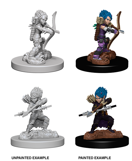 Pathfinder Deep Cuts: Female Gnome Rogue