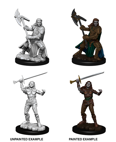 D&D Nolzur's Marvelous Miniatures: Half-Orc Fighter