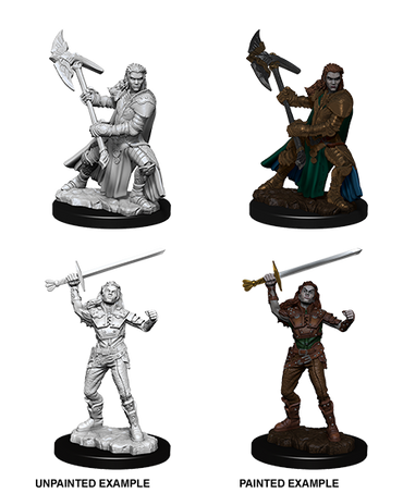 D&D Nolzur's Marvelous Miniatures: Half-Orc Fighter