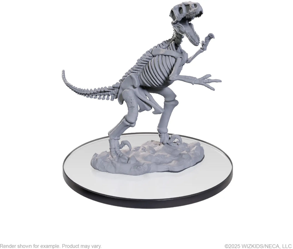 WizKids Deep Cuts Miniature Skeletal Raptor