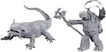 WizKids D&D Nolzur's Marvelous Miniatures: Tortle Druid & Wild Shape Giant Lizard