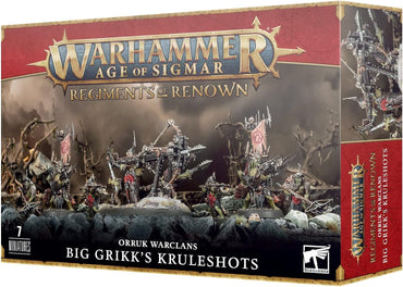 Regiments of Renown: Orruk - Big Grikk's Kruleshots