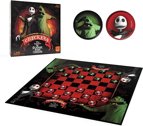 Checkers: Tim Burton`s The Nightmare Before Christmas