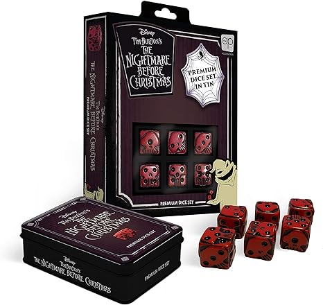 Dice Set: d6 The Nightmare Before Christmas Premium (6)