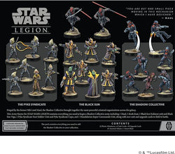 Star Wars Legion Shadow Collective Mercenary Starter Set