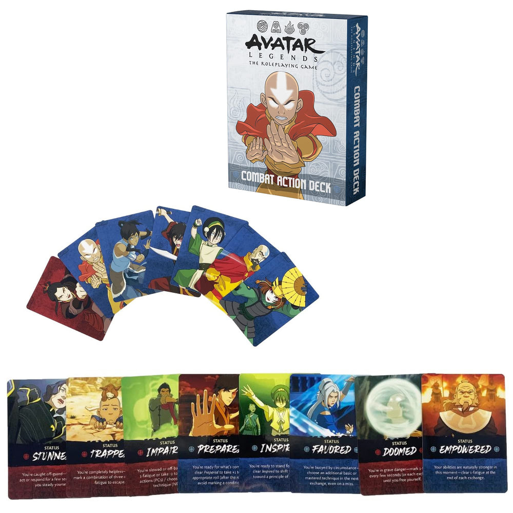 Avatar Legends RPG: Combat Action Deck