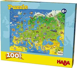 HABA 100 Piece Map of Europe Jigsaw Puzzle