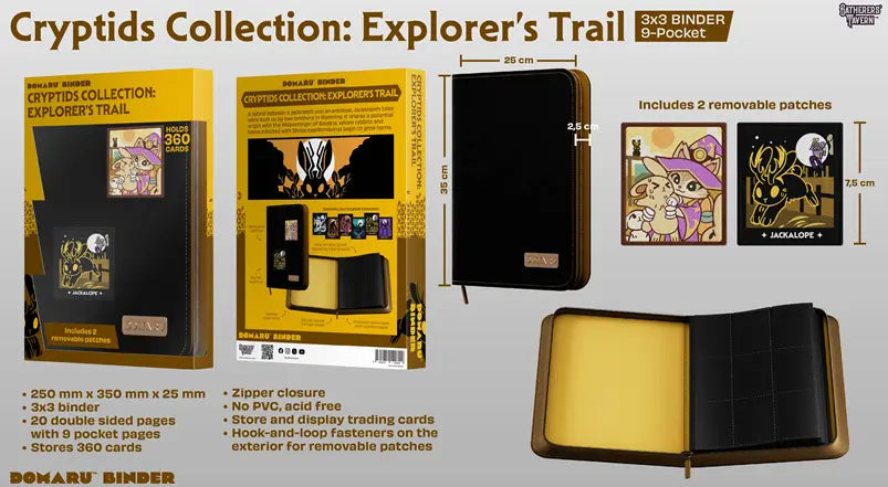 Gatherers' Tavern 9 PKT Domaru Binder Cryptide Collection - Explorer's Tail