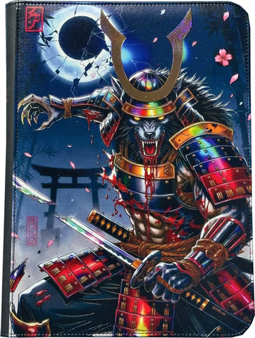 Kiba no Oni - Moon-Cursed Ronin Maggot Labs™ 9-Pocket Zippered Binder