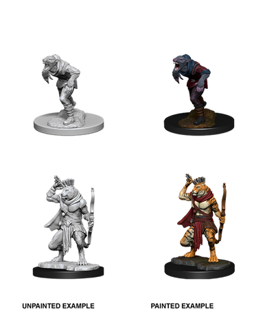 D&D Nolzur's Marvelous Miniatures: Wererat & Weretiger