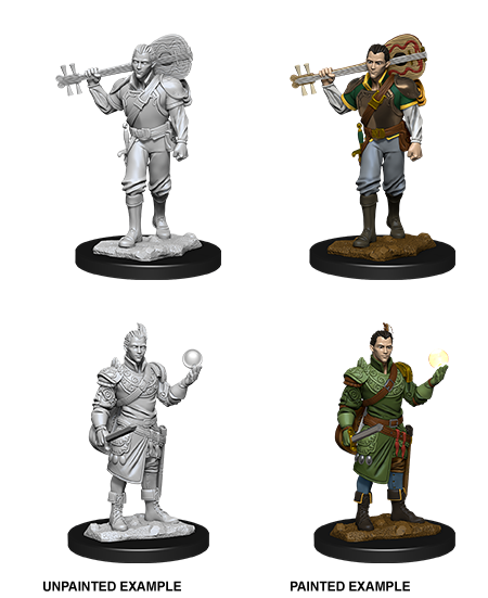 D&D Nolzur's Marvelous Miniatures: Half-Elf Bard