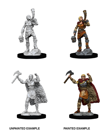 D&D Nolzur's Marvelous Miniatures: Human Barbarian