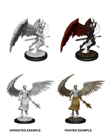 D&D Nolzur's Marvelous Miniatures: Deva & Erinyes