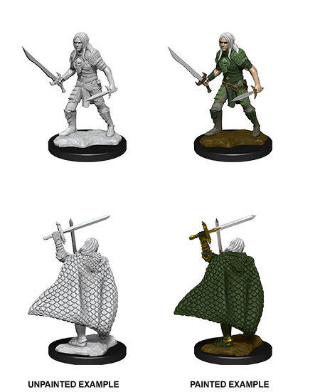 Pathfinder Deep Cuts: Elf Fighter Male