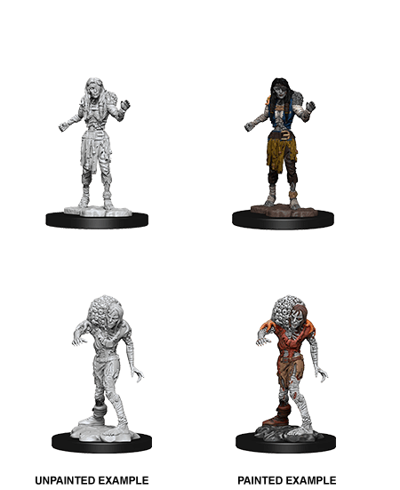 D&D Nolzur's Marvelous Miniatures: Drowned Assassin & Drowned Ascetic