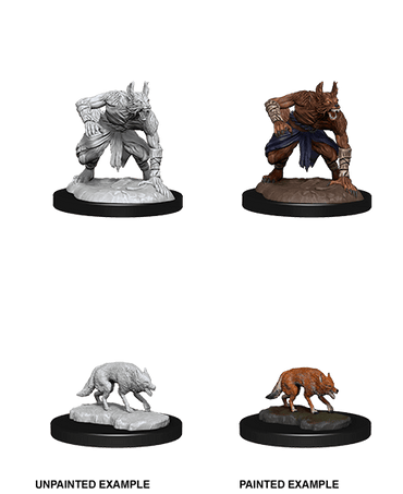 D&D Nolzur's Marvelous Miniatures: Jackalwere & Jackal