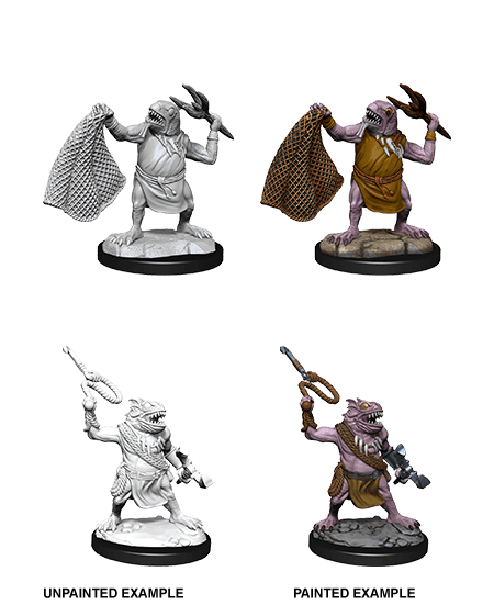 D&D Nolzur's Marvelous Miniatures: Kuo-Toa & Kuo-Toa Whip