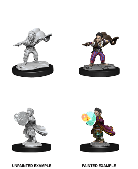 Pathfinder Deep Cuts: Halfling Wizard Male