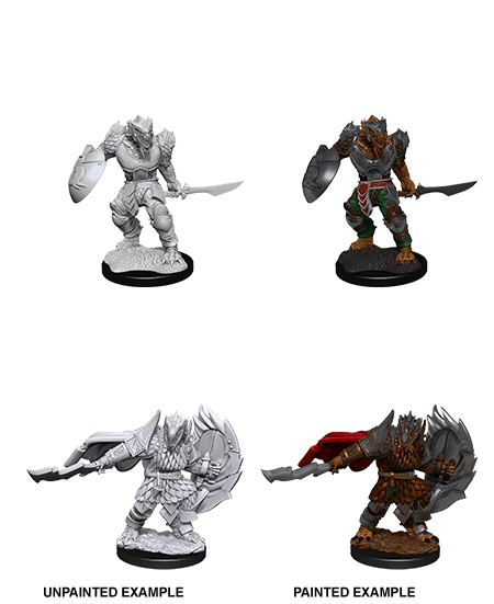 D&D Nolzur's Marvelous Miniatures: Dragonborn Fighter Male