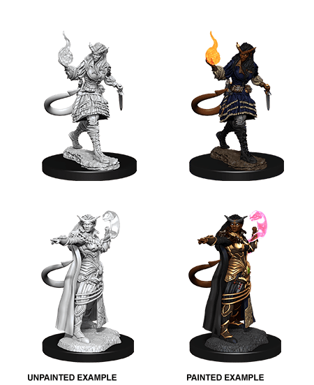 D&D Nolzur's Marvelous Miniatures: Tiefling Sorcerer Female