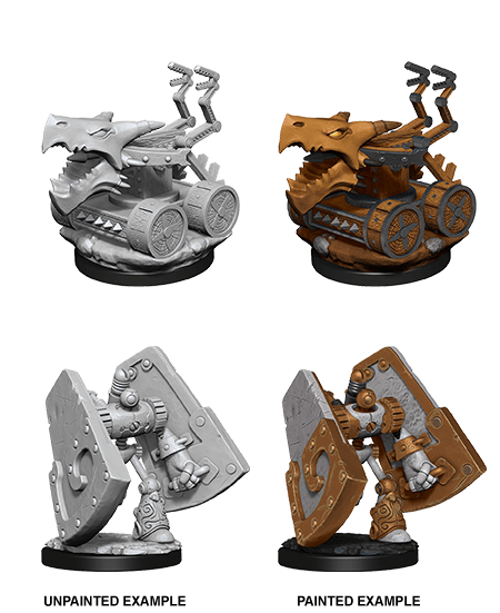 D&D Nolzur's Marvelous Miniatures: Stone Defender & Oaken Bolte