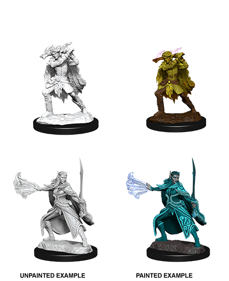 D&D Nolzur's Marvelous Miniatures: Winter Eladrin & Spring Eladrin